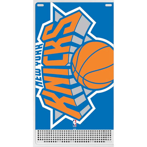 NBA New York Knicks Large Logo Xbox Series S Console Skin